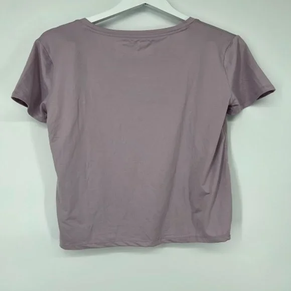 Eddie Bauer Women's Short Sleeve Crewneck Loungewear Tee T-Shirt Gray Size M - Picture 3 of 5